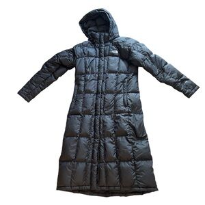 THE NORTH FACE Women's Black Long Full Length Parka 700 Down Fill | M